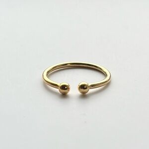 Stamped 14K Gold Filled Open Ring